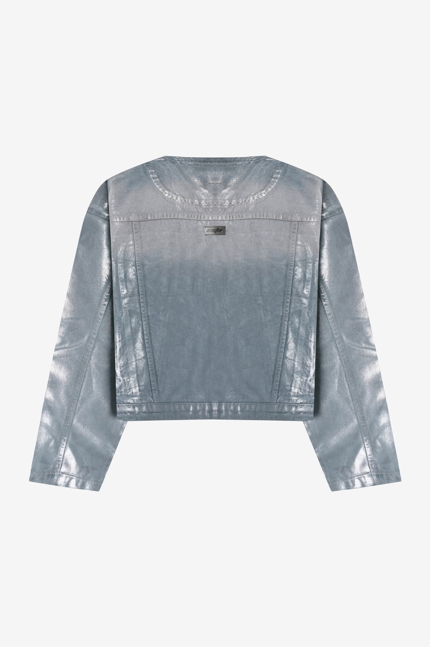 Waxed Denim Jacket Blue
